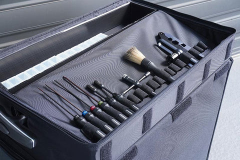 kwmobile Borsa Compatibile con Tonies - Custodia Rigida in Nylon con 8 kwmobile Borsa Compatibile con Tonies - Custodia Rigida in Nylon con 8