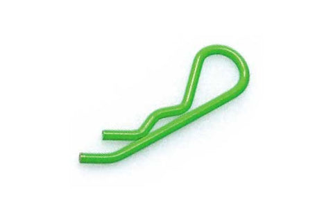 Partcore 10 Clip Per Carrozzeria RC 22.5 Mm Nere - Per Auto Radiocomandate 1:10 E 1:8 - Curve Per Montaggio Facile