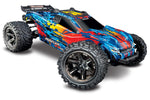 TRAXXAS RUSTLER VXL - RTR MONSTER TRUCK 1:10 - ROSSO