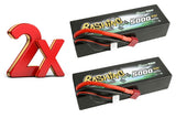 2x BASHING BATTERIA LIPO 3S1P 11,1V 5000MAH 50C [DEANS]